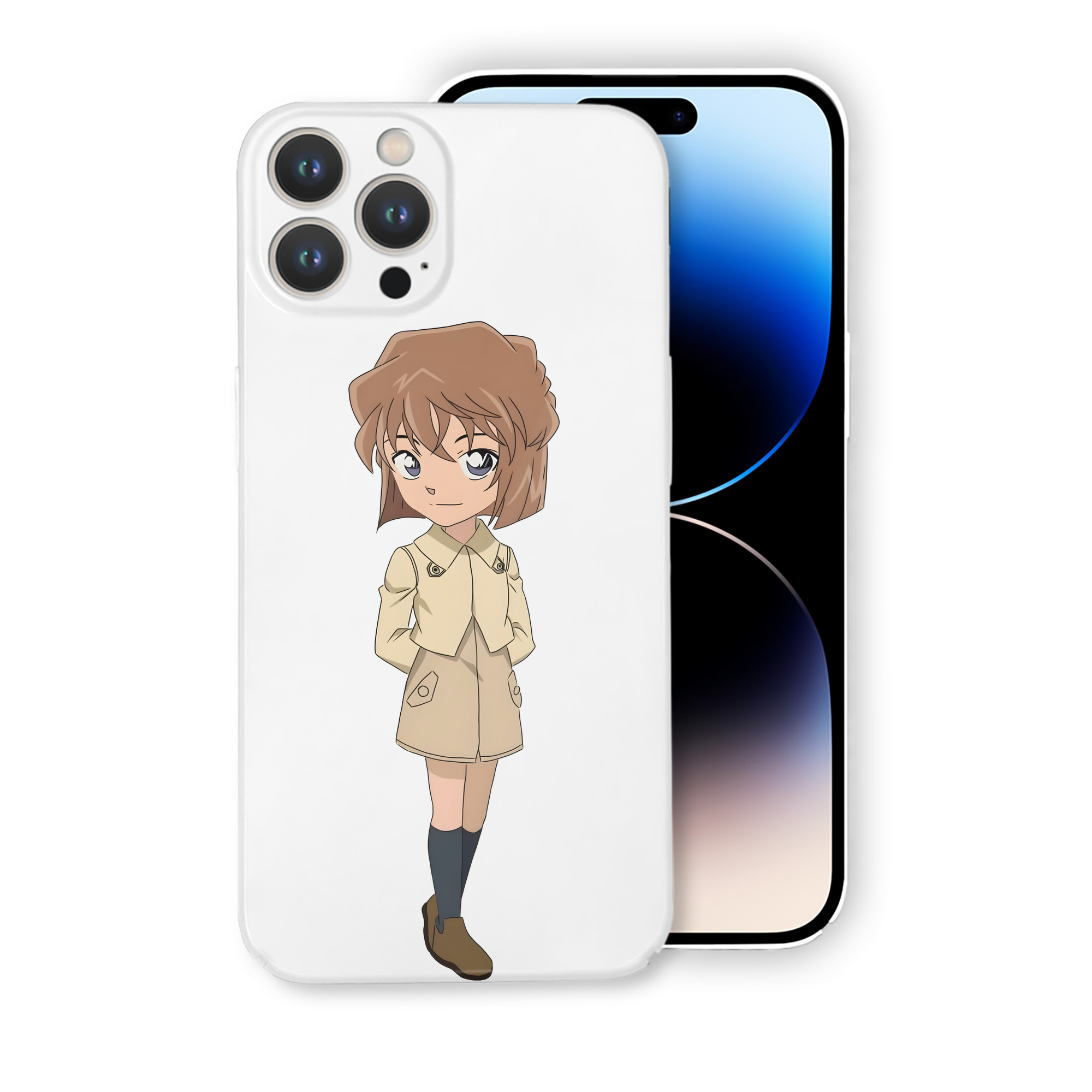 （画像用） 名探偵コナン 灰原 哀 はいばら あい Detective Conan Anita Hailey、Vi Graythorn Haibara Ai 【iPhone 14シリーズ対応】ハードケース